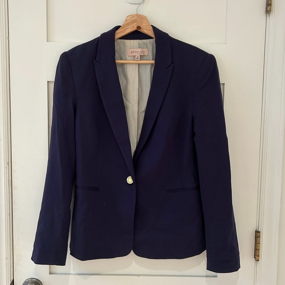 Philosophy Navy Blazer